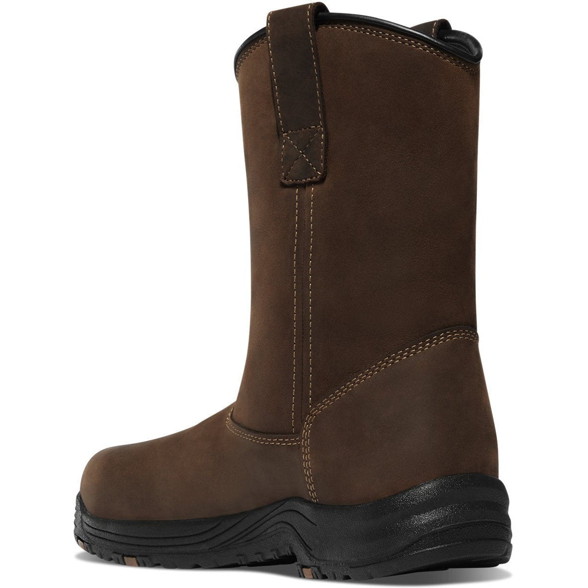 Danner Men's Caliper 10" Alloy Toe Waterproof Work Boot -Brown- 19491 - Overlook Boots