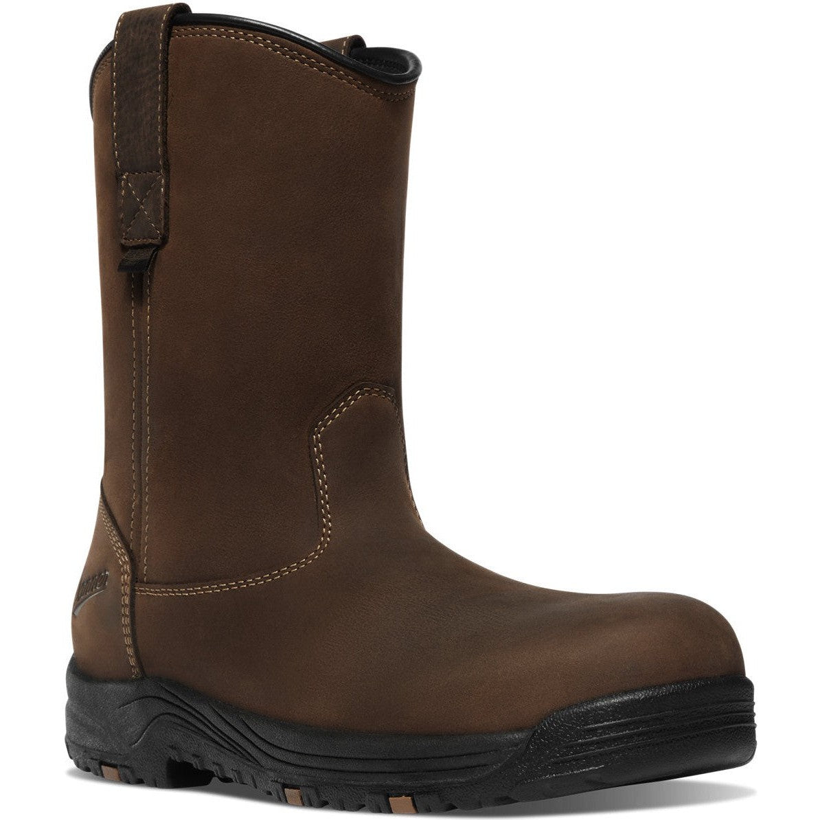 Danner Men's Caliper 10" Alloy Toe Waterproof Work Boot -Brown- 19491 - Overlook Boots