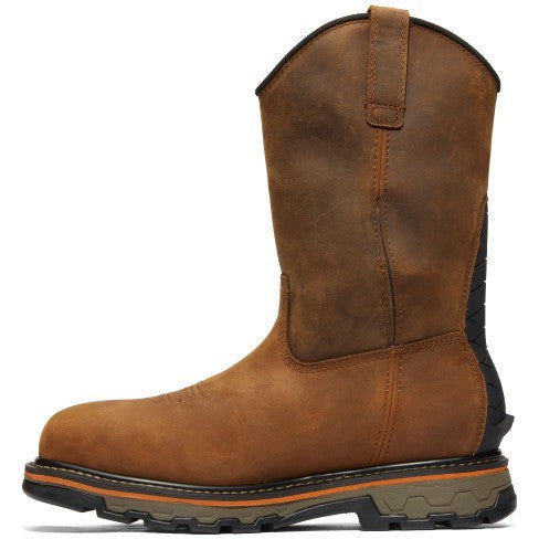 Timberland Pro Men's True Grit Pull On Composite Toe Waterproof Work Boot- Brown- TB1A24BH214 - Overlook Boots