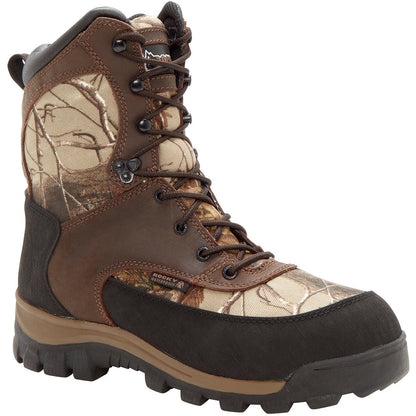 Rocky Men's Core 8" Waterproof 400G Ins Outdoor Hunt Boot - Realtree - FQ0004754 8 / Medium / Brown Realtree Camo - Overlook Boots