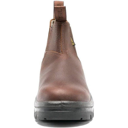 Steel Blue Men's Hobart 6" Waterproof Soft Toe Electrical Hazard Ankle Romeo Work Boot -Oak- 810901 - Overlook Boots