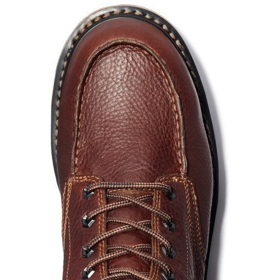 Timberland Pro Men's Gridworks 6" Soft Toe Waterproof Work Boot- Brown- TB1A1KRQ214 - Overlook Boots