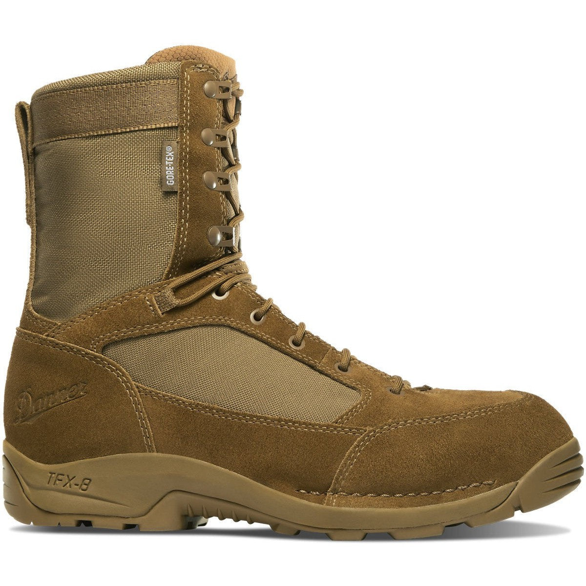 Danner Men's Desert TFX G3 8" Plain Toe Waterproof Military Boot -Coyote- 24323 6 / Medium / Coyote - Overlook Boots