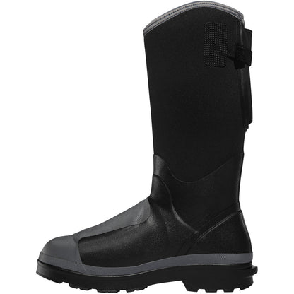 Lacrosse Men's Alpha Range 14" Composite Toe Metguard Waterproof Work Boot - Black - 248310 - Overlook Boots