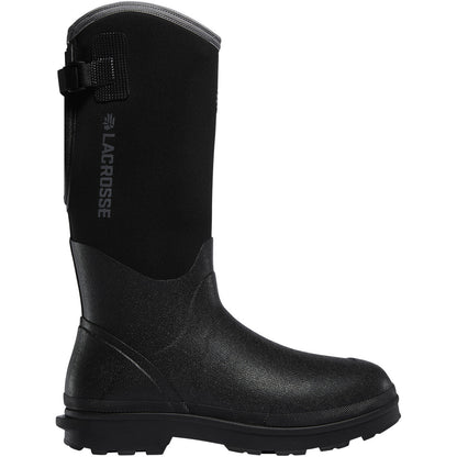 Lacrosse Men's Alpha Range 14" Composite Toe Waterproof Rubber Work Boot - Black - 248311 7 / Black - Overlook Boots