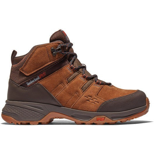 Timberland Pro Men's Switchback Lightweight Steel Toe Work Boot- Brown- TB1A2MTA214 - Overlook Boots