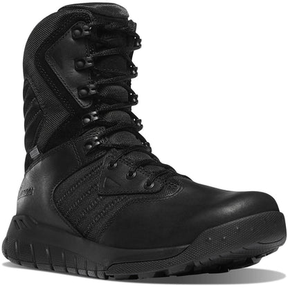 Danner Men's Instinct tactical 8" Waterproof Side Zipper Ins Work Boot- Black - 25331 6 / Medium / Black - Overlook Boots