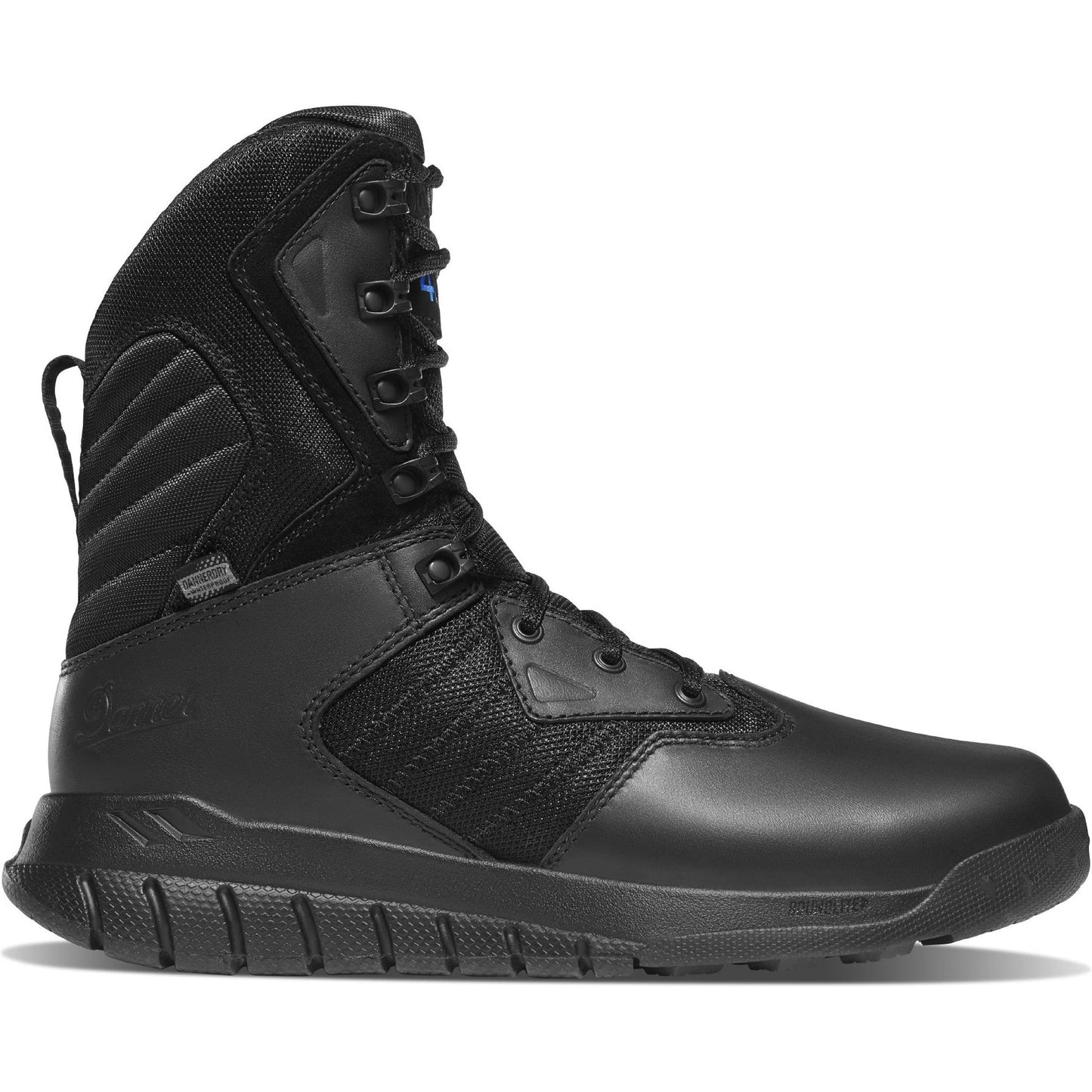 Danner Men's Instinct Tactical 8" Waterproof 400G Side-Zip Boot- Black - 25332 - Overlook Boots