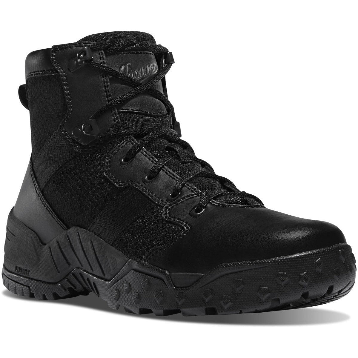 Danner Men's Scorch 6" Side Zipper Slip Resistant Duty Boot -Black- 25730 - Overlook Boots