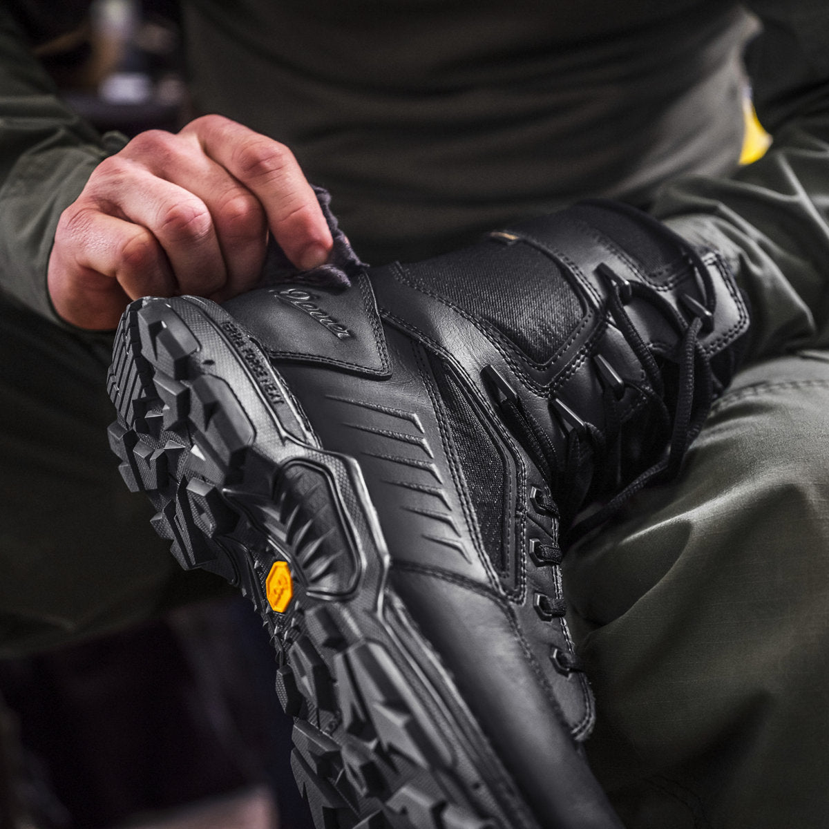 Danner Men's Striker Bolt 8" Waterproof Duty Boot -Black- 26633  - Overlook Boots