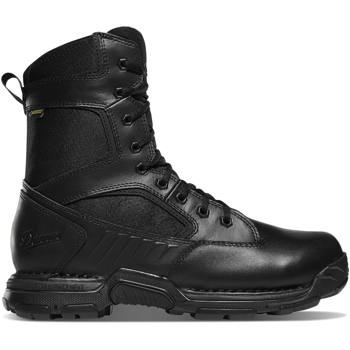 Danner Men's Striker Bolt 8" Side Zipper Waterproof Duty Boot - Black - 26634 - Overlook Boots