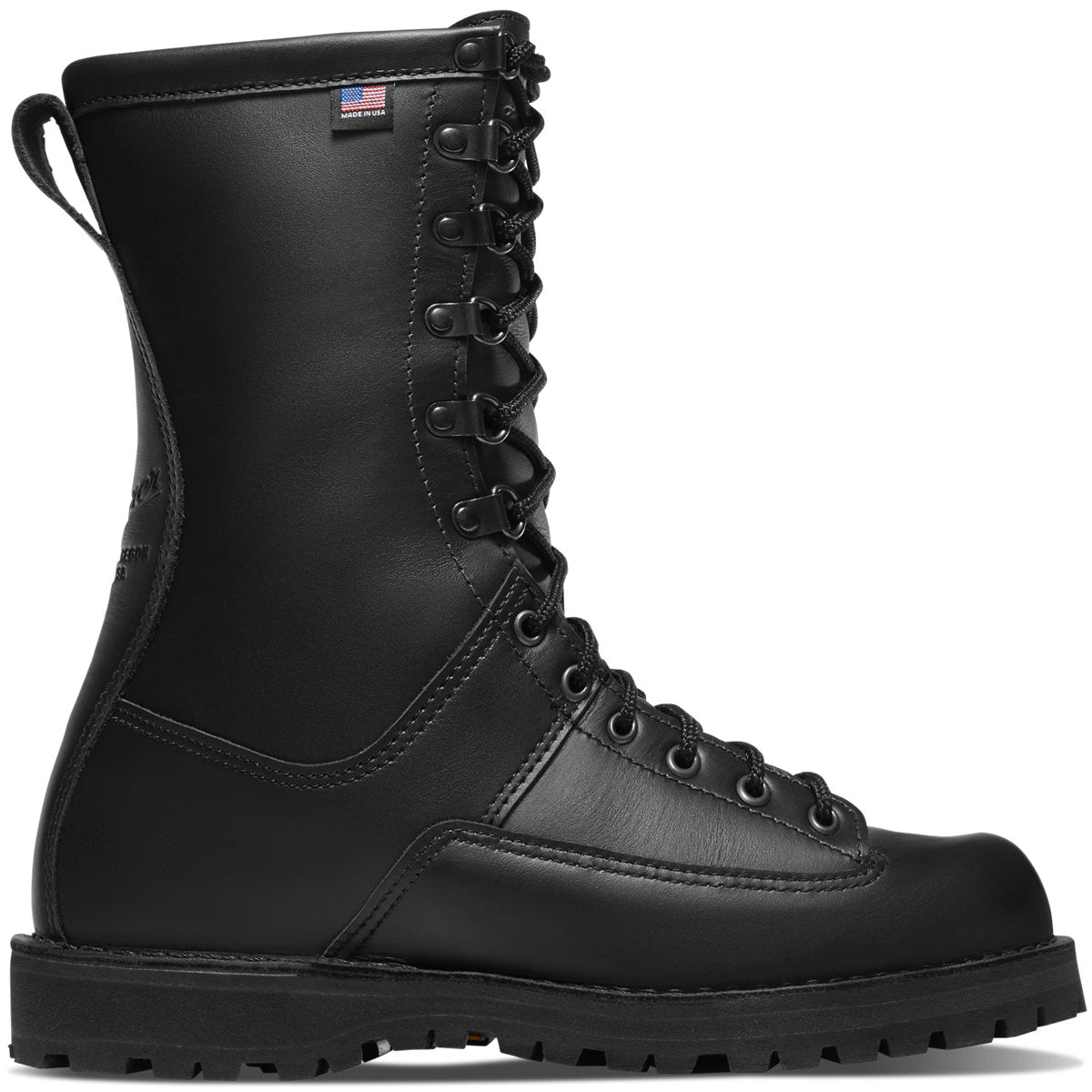 Danner Women's Fort Lewis USA Made 10" Waterproof Duty Boot - Black - 29110 - Overlook Boots