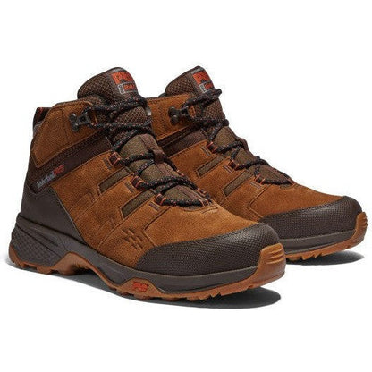 Timberland Pro Men's Switchback Lightweight Steel Toe Work Boot- Brown- TB1A2MTA214 7 / Medium / Brown - Overlook Boots
