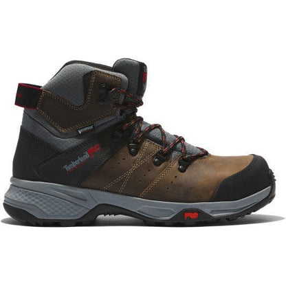 Timberland Pro Men's Switchback Composite Toe Waterproof Work Boot- Brown- TB1A5SZ3214 - Overlook Boots