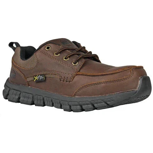 Hoss Men's Stepper Composite Toe Slip Resistant static dissipation Work Shoe - Light 30240 3 / Medium / Ultra Light - Overlook Boots