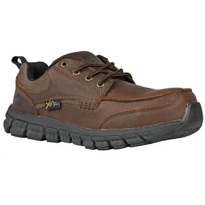 Hoss Men's Stepper Composite Toe Slip Resistant static dissipation Work Shoe - Light 30240 3 / Medium / Ultra Light - Overlook Boots