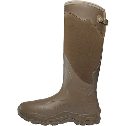 Lacrosse Men's Alpha Agility 17" Waterproof Snake Work Boot - Brown - 302420 - Overlook Boots