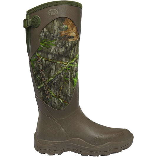 Lacrosse Women's Alpha Agility 15" Waterproof Snake Hunt Boot - Mossy Oak - 302423 5 / Medium / Mossy Oak - Overlook Boots
