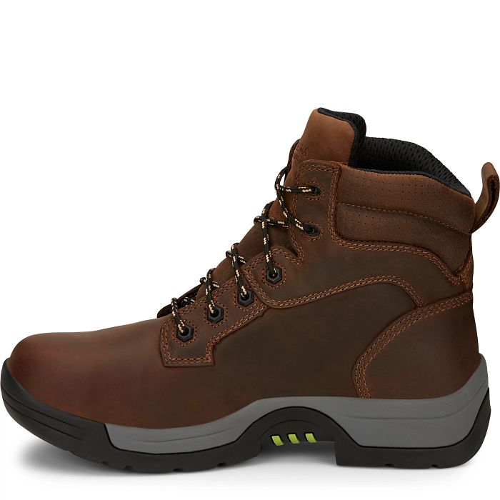 Chippewa Men's Fabricator 6" Composite Toe Waterproof Work Boot - Brown - 31001 - Overlook Boots
