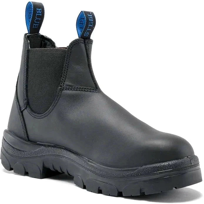 Steel Blue Hobart 6" Waterproof Soft Toe TPU Outsole Work Boot -Black- 310901 7 / Medium / Black - Overlook Boots