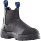 Steel Blue Men's Hobart Scuff Steel Toe Slip Resistant Work Boot -Black- 812967 7 / Medium / Black - Overlook Boots