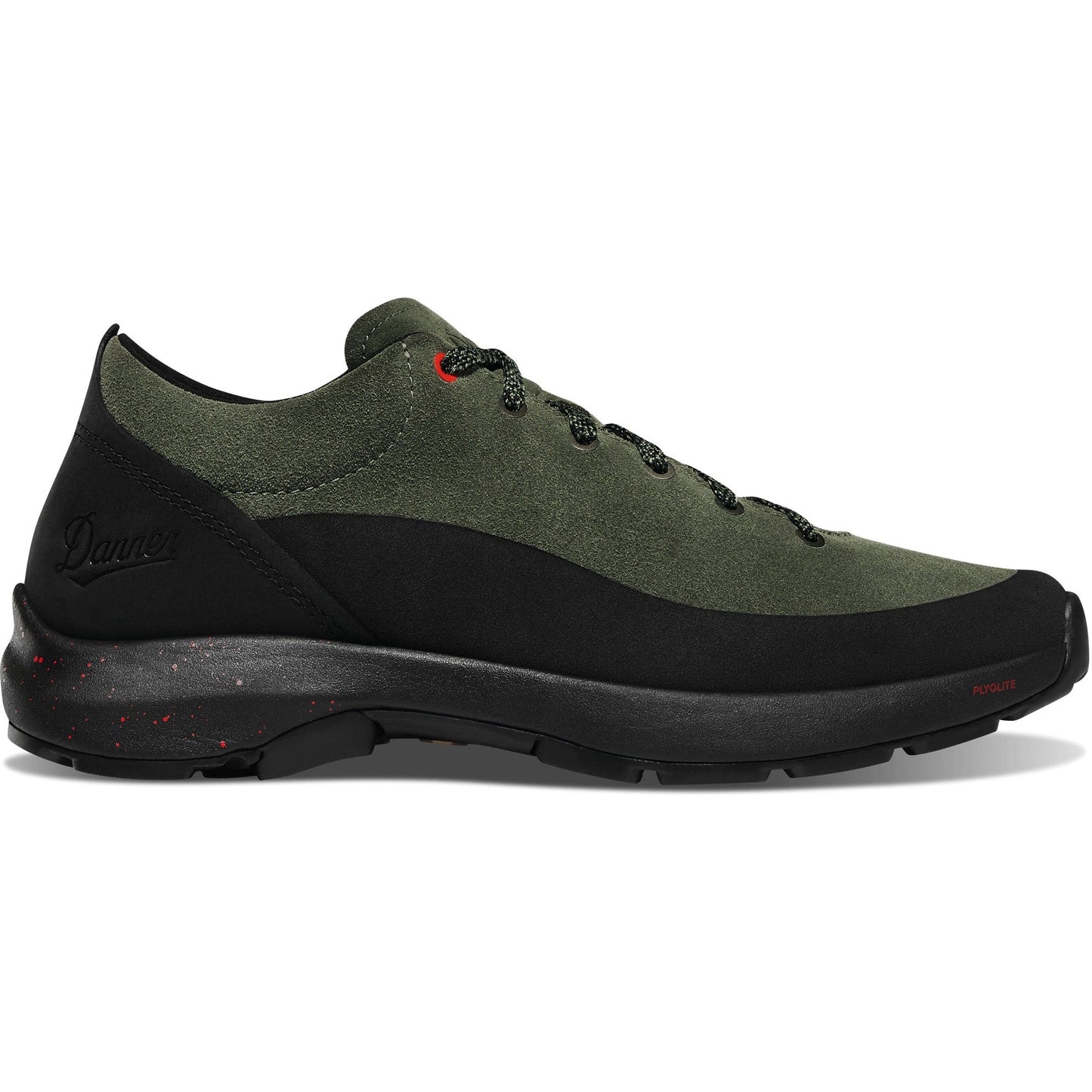 Danner Caprine Low Suede Hiking Shoe - Men's Lifestyle 3" - Deep Lichen 31329 - Overlook Boots