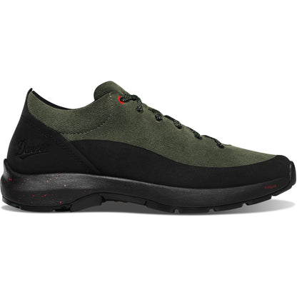 Danner Caprine Low Suede Hiking Shoe - Men's Lifestyle 3" - Deep Lichen 31329 - Overlook Boots