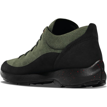 Danner Caprine Low Suede Hiking Shoe - Men's Lifestyle 3" - Deep Lichen 31329 - Overlook Boots