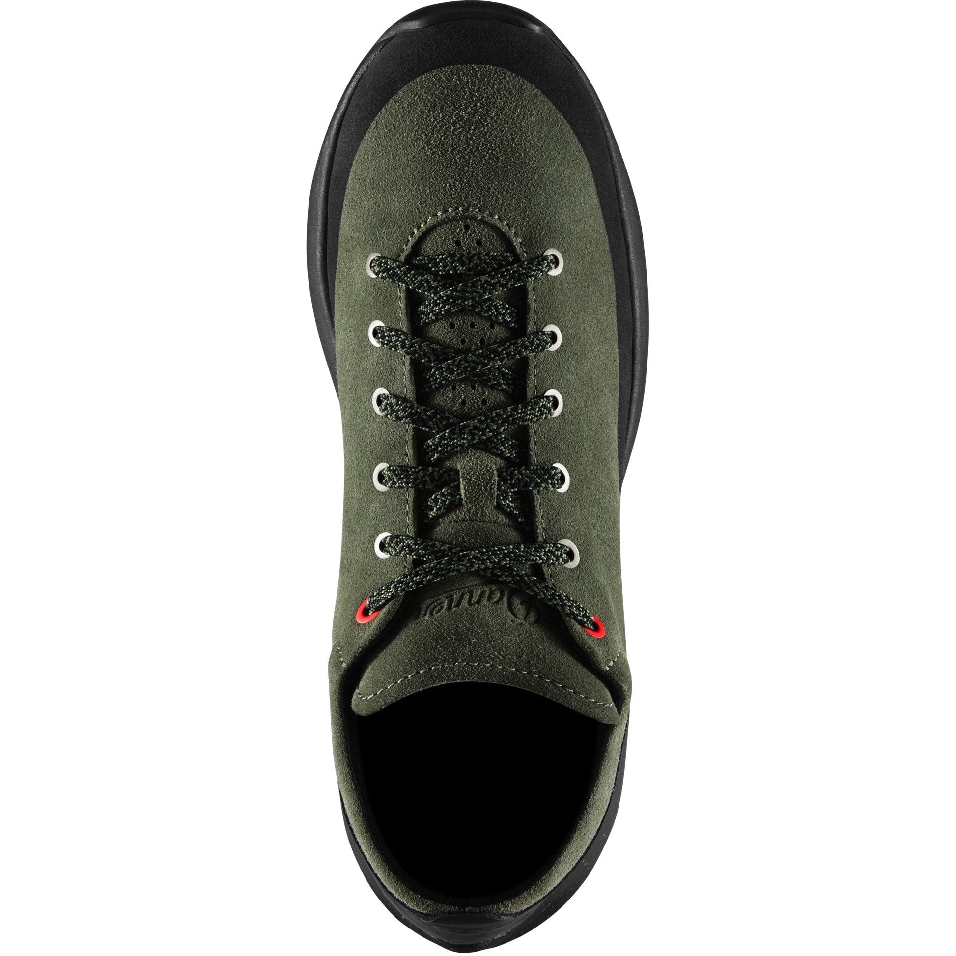 Danner Caprine Low Suede Hiking Shoe - Men's Lifestyle 3" - Deep Lichen 31329 - Overlook Boots