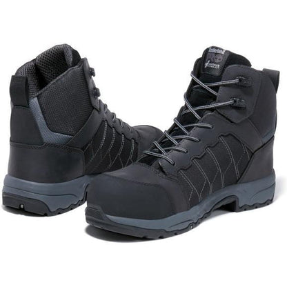Timberland Pro Men's Payload 6" Composite Toe Work Boot- Black- TB0A27JB001 - Overlook Boots