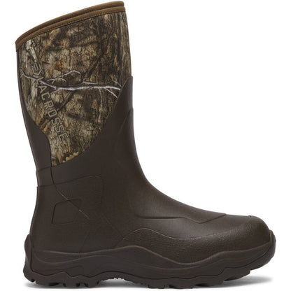 Lacrosse Men's Alpha Agility 12" Waterproof Pull On Field Work Boot -Camo- 336882 7 / Medium / Camo - Overlook Boots