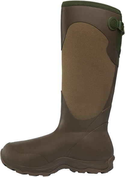 Lacrosse Women's Alpha Agility 15" Waterproof 1200G Hunt Boot -Brown- 339070 - Overlook Boots