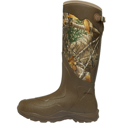 Lacrosse Men's Alpha Agility 17" Soft Toe Waterproof Rubber Hunt Boot Realtree - 339071 - Overlook Boots
