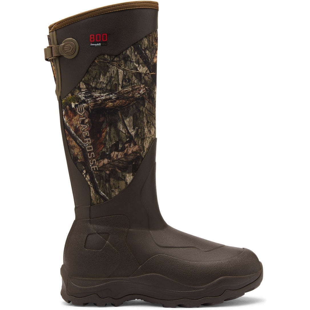 Lacrosse Men's Alpha Agility 17" Waterproof 800G Hunting Shoe -Mossy Oak - 339075 6 / Medium / Mossy Oak - Overlook Boots