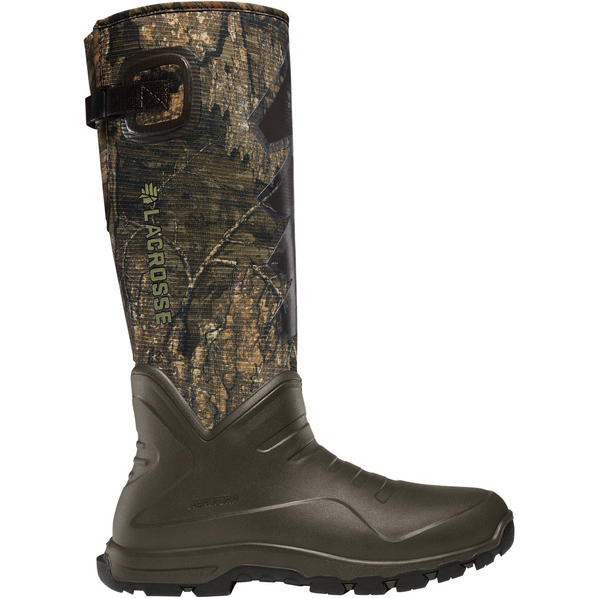 Lacrosse Men's Aerohead Sport 16" Soft Toe Waterproof Rubber Hunt Boot Realtree 340231 6 / Realtree - Overlook Boots