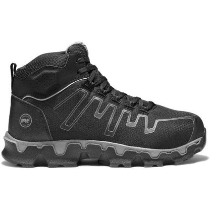Timberland Pro Men's Powertrain Sport Alloy Toe Sneaker Work Shoe -Black- TB1A1JYQ001 - Overlook Boots