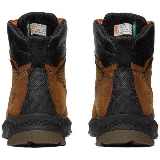 Timberland Pro Men's Titan Evolution 6" Soft Toe Waterproof Work Boot- Brown- TB1A5M2T214 - Overlook Boots