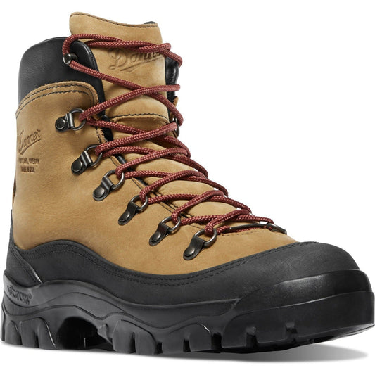 Danner Crater Rim 6" Hiking Boots - USA Made Waterproof GORE-TEX® Brown - 37440 7 / Medium / Brown - Overlook Boots