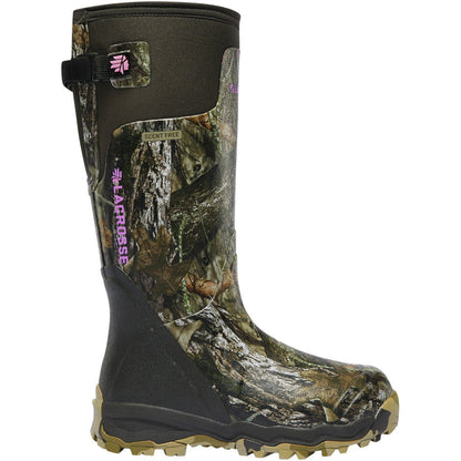 Lacrosse Women's Alphaburly Pro 15" Waterproof Rubber Hunt Boot Mossy Oak 376008 5 / Mossy Oak - Overlook Boots
