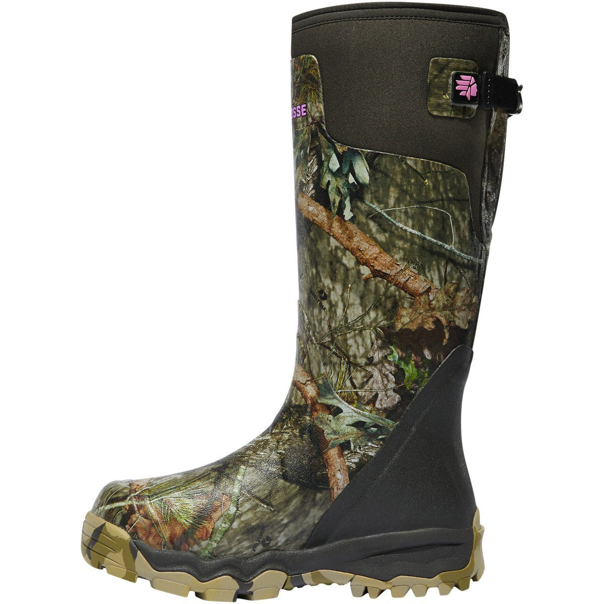 Lacrosse Women's Alphaburly Pro 15" Waterproof Rubber Hunt Boot Mossy Oak 376008 - Overlook Boots