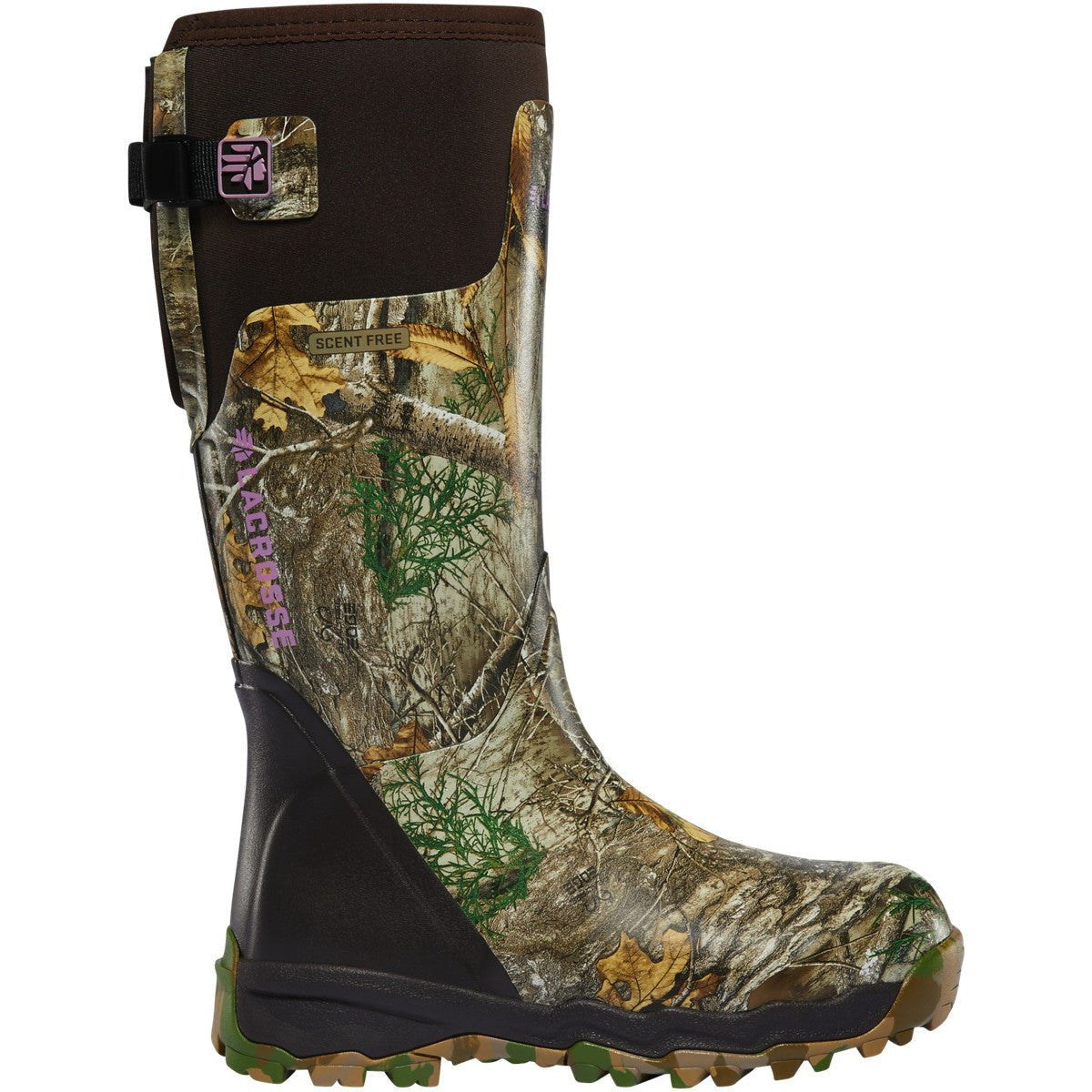 Lacrosse Women's Alphaburly Pro 15" Waterproof Rubber Hunt Boot Realtree - 376026 5 / Realtree Edge - Overlook Boots