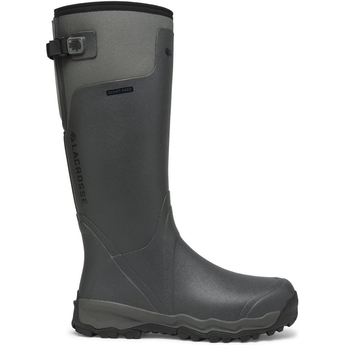 Lacrosse Men's AlphaBurly Pro 18" Waterproof Hunting Boot - Grey - 376084 6 / Grey - Overlook Boots