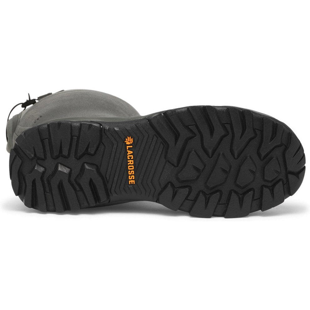 Lacrosse Men's AlphaBurly Pro 18" Waterproof Hunting Boot - Grey - 376084 - Overlook Boots