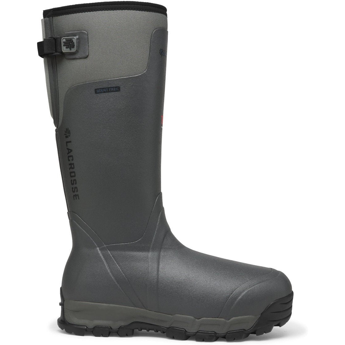 Lacrosse Men's AlphaBurly Pro 18" Waterproof 1600G Hunting Boot- Grey- 376085 6 / Grey - Overlook Boots