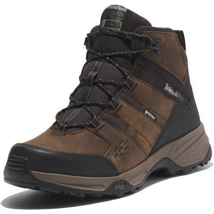 Timberland Pro Men's Switchback Lightweight Soft Toe Waterproof Work Boot- Brown- TB1A5U7K214 - Overlook Boots