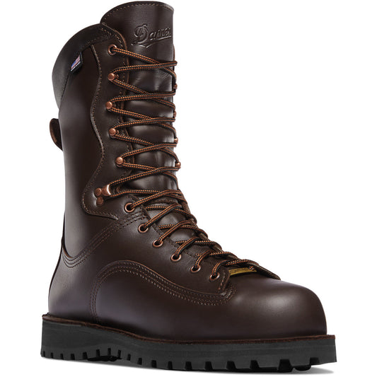 Danner Men's Trophy 10" USA Made Waterproof Ins Hunt Boot - Brown - 40000 7 / Medium / Brown - Overlook Boots