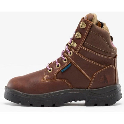 Steel Blue Women's Southern Cross Side Zipper 6" Waterproof Steel Toe MG Work Boot - 892853 - Overlook Boots