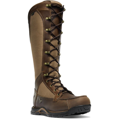 Danner Men's Sharptail 17" Side Zipper Snake Hunt Boot -Brown- 45041 - Overlook Boots