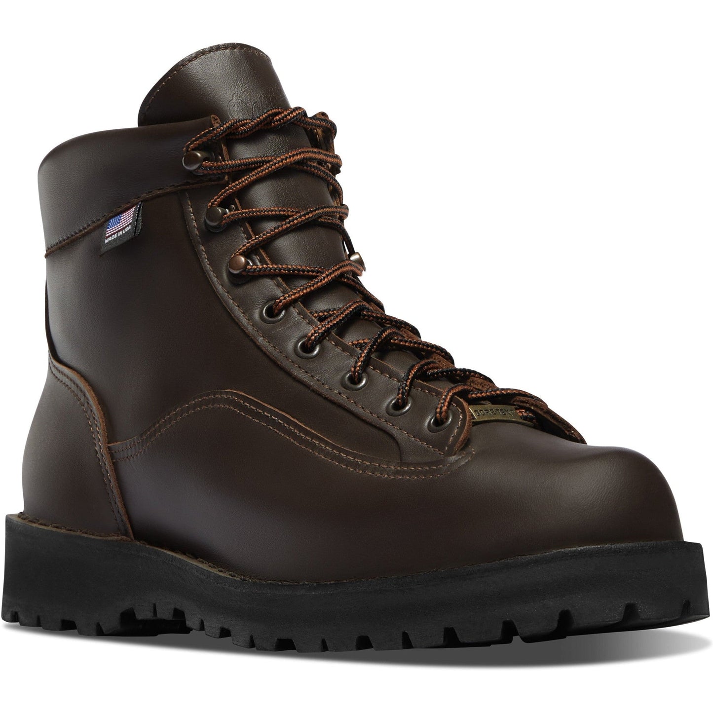 Danner Explorer 650 Men's 6" Waterproof Hiking Boots - USA Made - 45200 6 / Wide / Brown - Overlook Boots