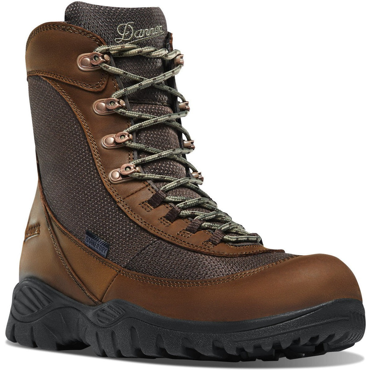 Danner Men's Element 8" Waterproof Hunt Boot - Brown - 47130  - Overlook Boots
